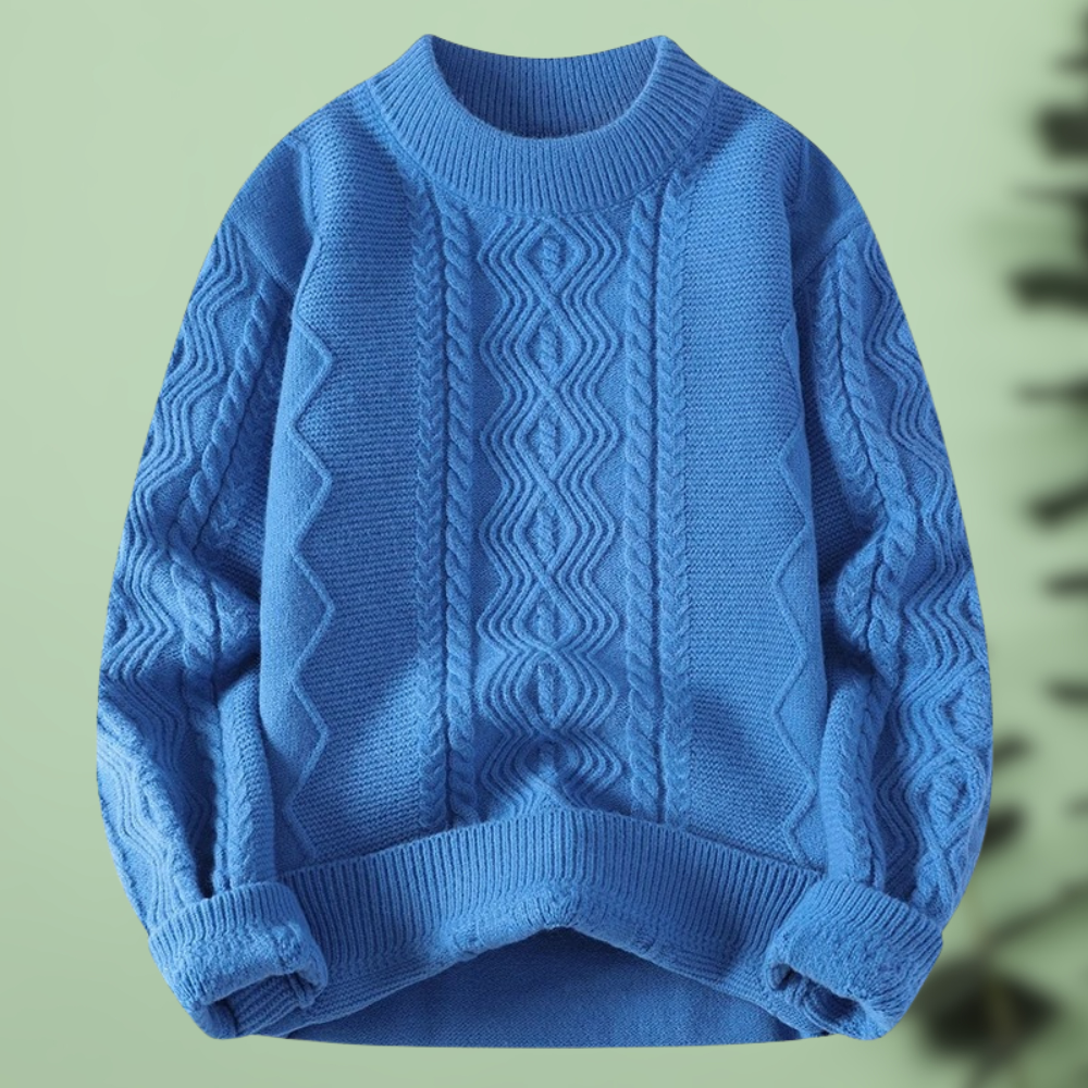 Vetra™ Round Neck Knitted Sweater