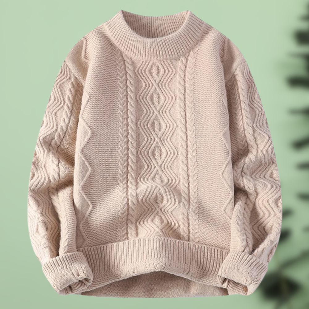 Vetra™ Round Neck Knitted Sweater